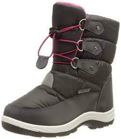 Playshoes Winter-Bootie für Kinder, gefütterte Kinder-Schneestiefel zum Schnüren, mit kontrastfarbigen Bändel von Playshoes