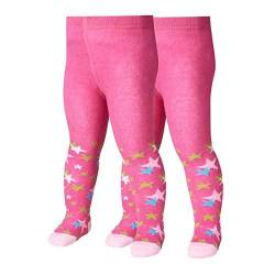 Strumpfhose Sterne Doppelpack von Playshoes