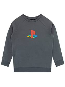 Playstation Jungen Sweatshirt Grau 128 von Playstation