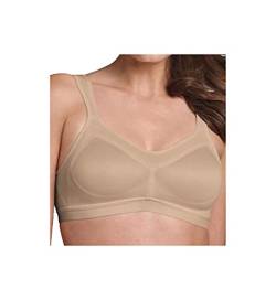 Playtex Damen 18 Stunden Active Breathable Comfort Wireless BH Vollständige Abdeckung BH Glättende Unterstützung, Hautfarben, 85B von Playtex