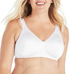 Playtex Damen BH ohne Bügel, 18 Stunden - Weiß - 90D von Playtex