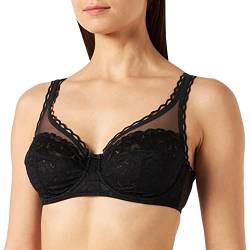 Playtex Damen Bügel Recycled Classic Lace Support Soft Cup x1 Bh, Schwarz, 95B von Playtex