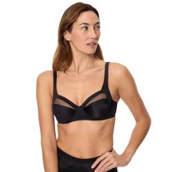 Playtex Damen mit Bügel für die perfekte Silhouette x1 Bh, Schwarz, 95D von Playtex