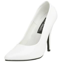 Pleaser Damen Seduce-420v Pumps, Weiß (Weiss (Wht Pat)), 40 EU von Pleaser