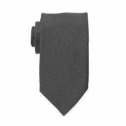 Ploenes Graue Seiden-Krawatte in Überlänge, Größe:168 von Ploenes