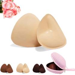 Monoka Push up Pads, Klebe BH Push Up, Monoka´s Pushpads Doppelseitig Klebende Pushup Nippelcover (Farbe, A-B) von Pnedeodm