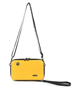 Pocadri Crossbody-Taschen für Frauen Geldbörsen und Handtaschen Damen Casual Messenger Bags Wasserdichte Schulranzen, gelb von Pocadri