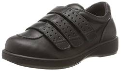 Podowell Unisex Aquitaine Bequemschuh mit Klettverschluss, Schwarz, 36 EU von Podowell