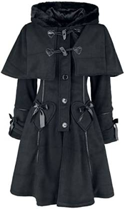 Poizen Industries Edelmina Coat Frauen Mantel schwarz XL von Poizen Industries