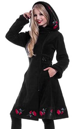 Poizen Industries Emilla Coat Frauen Wintermantel schwarz XXL von Poizen Industries