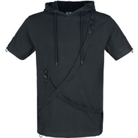 Poizen Industries - Gothic T-Shirt - Lucius Top - S bis XL - für Männer - Größe S - schwarz von Poizen Industries