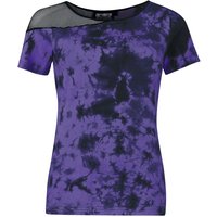 Poizen Industries - Gothic T-Shirt - Sadira Top - S bis 4XL - für Damen - Größe M - schwarz/lila von Poizen Industries