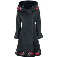 Poizen Industries - Gothic Wintermantel - Emilla Coat - S bis XXL - für Damen - Größe M - schwarz von Poizen Industries