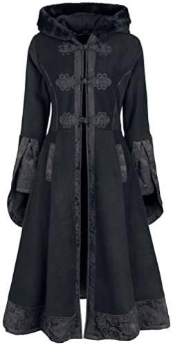 Poizen Industries Luella Coat Frauen Mantel schwarz XL von Poizen Industries