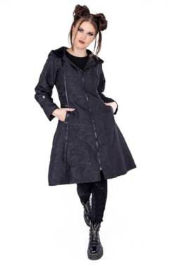 Poizen Industries Medea Coat Frauen Mantel schwarz XL 100% Polyester Gothic, Romantik von Poizen Industries