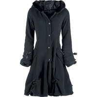 Poizen Industries Wintermantel - Alice Coat - S bis 5XL - für Damen - Größe 5XL - schwarz von Poizen Industries