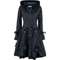 Poizen Industries Wintermantel - Alice Rose Coat - S bis 4XL - für Damen - Größe 3XL - schwarz von Poizen Industries