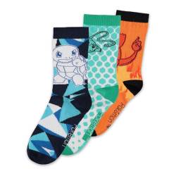 DIFUZED Sport Pokemon 39/42, 3er-Pack Socken, bunt, 39-42 von Pokémon