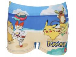 Pokemon Badehose mit elastischem Bund und Kordelzug (DE/NL/SE/PL, Numerisch, 104, Regular, hellblau) von Pokémon