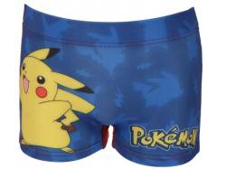 Pokemon Badehose mit elastischem Bund und Kordelzug (DE/NL/SE/PL, Numerisch, 104, Regular, rot) von Pokémon