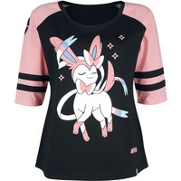 Pokémon - Gaming Langarmshirt - Feelinara - S bis XXL - für Damen - Größe XL - schwarz/pink  - EMP exklusives Merchandise! von Pokémon