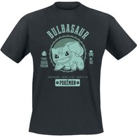 Pokémon - Gaming T-Shirt - Bisasam - S bis XXL - für Männer - Größe L - schwarz von Pokémon