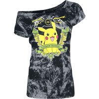 Pokémon - Gaming T-Shirt - Pikachu - Pokémon Trainer - S bis XXL - für Damen - Größe M - schwarz  - EMP exklusives Merchandise! von Pokémon