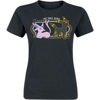 Pokémon - Gaming T-Shirt - Psiana & Nachtara - My Two Sides - S bis XXL - für Damen - Größe M - schwarz  - EMP exklusives Merchandise! von Pokémon