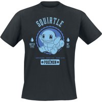 Pokémon - Gaming T-Shirt - Schiggy - S - für Männer - Größe S - schwarz von Pokémon