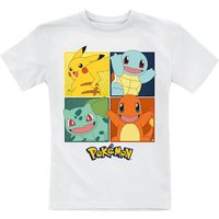 Pokémon - Gaming T-Shirt für Kinder - Kids - Partner - für Mädchen & Jungen - weiß von Pokémon