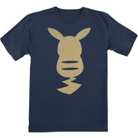 Pokémon - Gaming T-Shirt für Kinder - Kids - Pikachu - Gold - für Mädchen & Jungen - dunkelblau  - EMP exklusives Merchandise! von Pokémon