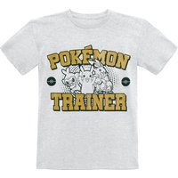 Pokémon - Gaming T-Shirt für Kinder - Kids - Pokémon Trainer - für Mädchen & Jungen - grau meliert  - EMP exklusives Merchandise! von Pokémon