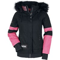 Pokémon - Gaming Winterjacke - Pikachu - Rocks - S bis XXL - für Damen - Größe M - schwarz/pink  - EMP exklusives Merchandise! von Pokémon