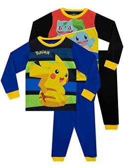 Pokemon Jungen Schlafanzug 2 Pack Mehrfarbig 134 von Pokemon