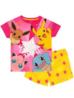 Pokemon Mädchen Schlafanzug Mehrfarbig 122 von Pokémon
