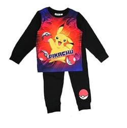 Pokemon-Pyjama für Jungen oder Mädchen mit Pikachu, Größe 5-6 Jahre von Pokémon