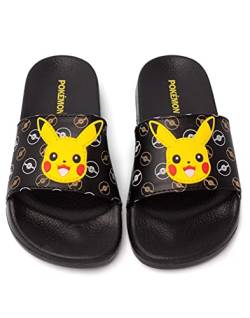 Pokemon Sliders Jungen Kinder Pikachu Sandalen Beach Dusche Schuhe Flip Flops 29 von Pokémon
