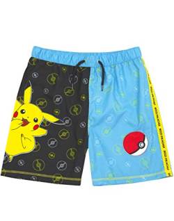 Pokémon Swim Shorts Jungen Pikachu Schwimmen Hosen Trunks Kinder & Teenager 9-10 Jahre von Pokémon