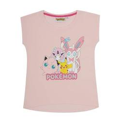 Pokeomon T-Shirt Mädchen Pikachu (DE/NL/SE/PL, Numerisch, 116, Regular, Rosa) von Pokémon