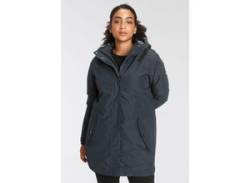 3-in-1-Funktionsparka POLARINO Gr. 52, blau (marine) Damen Jacken Parka Sportjacken von Polarino