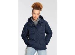 Daunenjacke POLARINO Gr. 34, blau (navy) Damen Jacken Sportjacken von Polarino