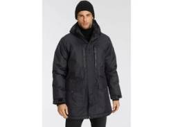 Funktionsparka POLARINO Gr. 46, schwarz Herren Jacken Parkas von Polarino