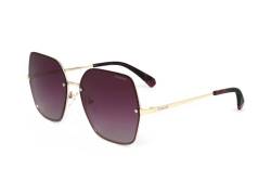 Polaroid Damen Pld 4091/S Sonnenbrille, Gold Viol, 58 EU von Polaroid