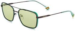 Polaroid Herren PLD 6115/S Sonnenbrille, Green, 56 von Polaroid