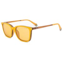 Polaroid Sonnenbrille Polaroid Sonnenbrille Unisex Herren Damen PLD6136CS-322 Gelb UV400 von Polaroid