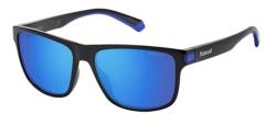 Polaroid Unisex PLD 2123/s Sunglasses, D51/5X Black Blue, L von Polaroid