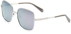 Polaroid Unisex PLD 6060/s Sunglasses, B6E/MF Lilac Silver, 57 von Polaroid