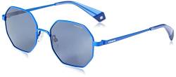 Polaroid Unisex PLD 6067/S Sonnenbrille, Blue, 53 von Polaroid