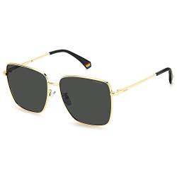 Polaroid Unisex PLD 6164/G/S Sunglasses, RHL Gold Black, 59 von Polaroid