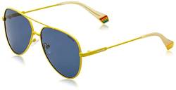 Polaroid Unisex PLD 6187/s Sunglasses, 40G/C3 Yellow, 60 von Polaroid